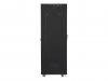 Lanberg Szafa instalacyjna rack stojąca 19 42U 600x800 czarna, drzwi perforowane lcd (flat pack)